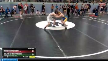 145 lbs Round 2 - Declan Barnard, ANCHOR KINGS WRESTLING CLUB vs Kilian Christiansen, KODIAK WRESTLING CLUB