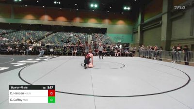 197 lbs Quarterfinal - Carl Hansen, Montana-Northern vs Cameron Caffey, Michigan State