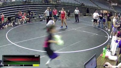 185 lbs Round 5 (6 Team) - Olyvia Besco, Kansas Lavendar Dragon vs Evra Behn, Team Texas Red