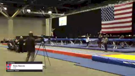 Ross Reeves - Tumbling, NSB - 2021 USA Gymnastics Championships