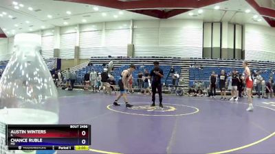 138 lbs Cons. Round 5 - Austin Winters, IL vs Chance Ruble, MO