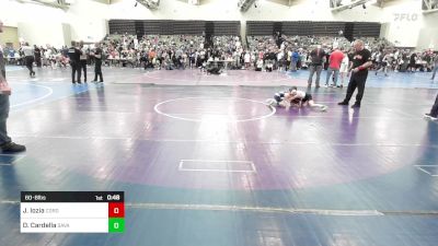 60-B lbs Round Of 32 - Jace Iozia, Cordoba Trained vs Dom Cardella, Savae Wrestling Academy