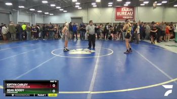 92 lbs Champ. Round 1 - Kiptyn Carley, Rangers Wrestling Club vs Sean Roddy, Chesapeake