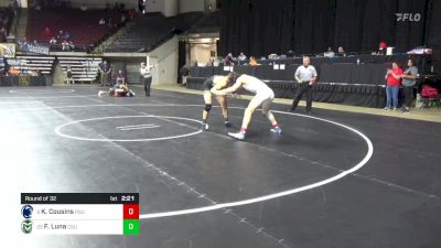 157 lbs Round Of 32 - Kyle Cousins, Penn State WC vs Fernando Luna, Colorado State