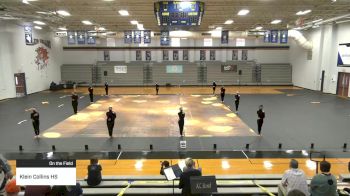 Klein Collins HS at 2021 TCGC Color Guard Area Finale - North