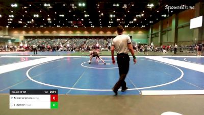 125 lbs Round Of 32 - Paul Mascarenas, Grand View vs Joey Fischer, Clarion