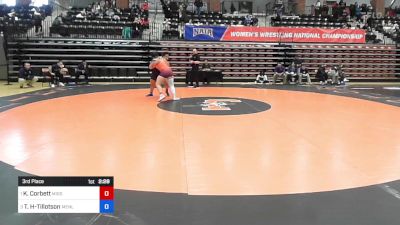 191 lbs 3rd Place - Kelani Corbett, Missouri Valley vs Tavia Heidelberg-Tillotson, Menlo College