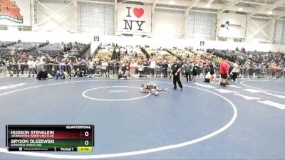 59 lbs Quarterfinal - Hudson Stenglein, Journeymen Wrestling Club vs Bryson Olszewski, Gowanda Wrestling