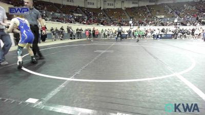 73 lbs Round Of 16 - Yurric Kommer, Tecumseh Youth Wrestling vs Aceyn Marr, Newkirk Takedown Club