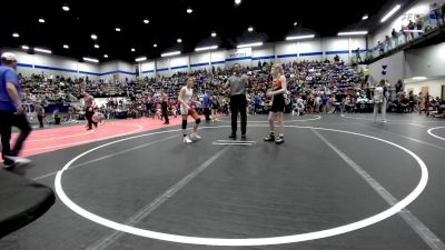 91 lbs Quarterfinal - Charlie Turner, Cowboy Wrestling Club vs Cadence O'Kelley, Sulphur Youth Wrestling Club