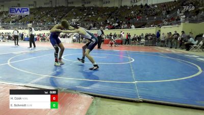 130 lbs Consi Of 16 #2 - Henry Cook, Noble Takedown Club vs Easton Schmidt, El Reno