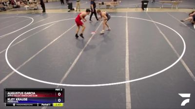 182 lbs Cons. Round 3 - Augustus Garcia, Apple Valley Wrestling Club vs Kley Krause, Minnesota