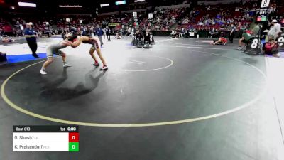 220 lbs Consi Of 16 #1 - Om Shastri, Los Gatos (CC) vs Kai Preisendorf, Redwood (CS)