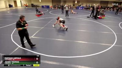 115 lbs Finals (8 Team) - Mathias Liepold, Flat Earth vs Asher Thomas, Lakeville