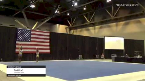 Tori Craft - Women's Group, Superior Acro - 2021 USA Gymnastics Championships