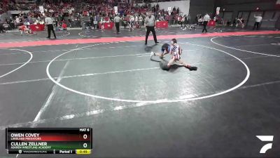 67 lbs Quarterfinal - Owen Covey, Lakeland Predators vs Cullen Zellner, Askren Wrestling Academy