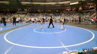 54 lbs Quarterfinal - Hanna Lollis, Sperry Wrestling Club vs Lexi Bointy, Tuttle Wrestling