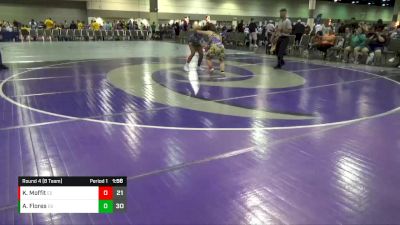 145 lbs Round 4 (8 Team) - Kyna Moffit, Griffin Fang vs Addison Flores, Indiana Smackdown