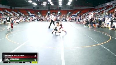 65 lbs Cons. Round 2 - Matthew Villalobos, Team Nazar vs Kash Harrison, Wave WC