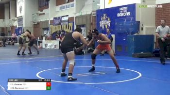 220 lbs Consi of 8 #1 - Isaiah Jimenez, Selma vs Gabriel Carrenza, Victor Valley