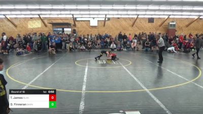 Round Of 16 - Trace James, Blakeslee vs Daxton Finneran, Barnesville