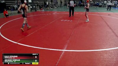 102 lbs Placement (4 Team) - George Sobolik, Grand Rapids vs Lilly Stevens, Farmington