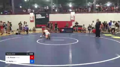 86 kg Round Of 64 - Benjamin Mower, Cowboy RTC vs Daryus Webb, Missouri