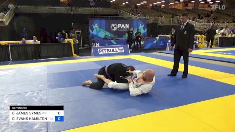 BILL JAMES SYMES vs DONALD EVANS HAMILTON IV 2024 Pan Jiu Jitsu IBJJF Championship