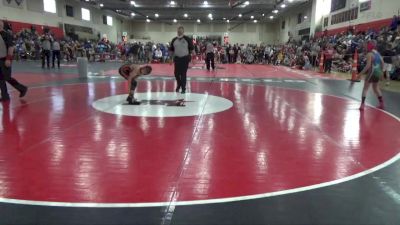 82 lbs Champ. Round 1 - Breezy Garner, Albert Lea vs Oliver Berg, Delano Wrestling Club