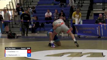 77 lbs 1st Place Match - Tyler Eischens, Tar Heel Wrestling Club vs Noah Wachsmuth, New York Athletic Club