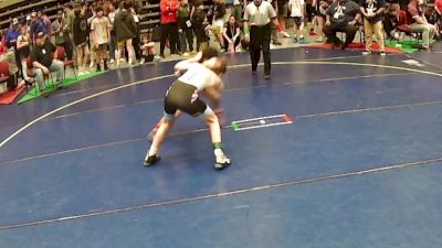 102 lbs Cons. Round 5 - Zelin Kamanu, LV Bear Wrestling Club vs Bear Winter, Sanderson Wrestling Academy