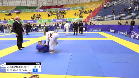 JASON ALEXANDER LIN vs RONALDO BRAZAO DE CARVALHO 2024 Brasileiro Jiu-Jitsu IBJJF