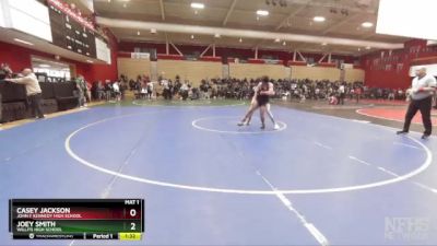 146 lbs Champ. Round 2 - Casey Jackson, John F Kennedy High School vs Joey Smith, Willits High School