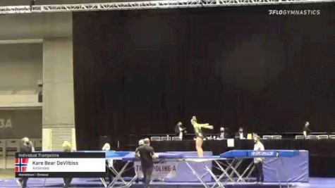 Kare Bear DeVilbiss - Individual Trampoline, Airbendes - 2021 USA Gymnastics Championships