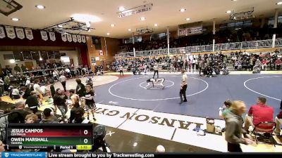 120 lbs Semifinal - Jesus Campos, Centralia vs Owen Marshall, Tahoma