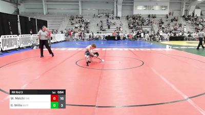 70 lbs Rr Rnd 3 - Wyatt Melchi, The Fort Hammers vs Grayson Willis, Buffalo Valley Elem