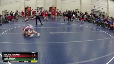 75 lbs Round 2 (6 Team) - Ryland Howard, Idaho vs Abel Mixon, Kansas Rattlers