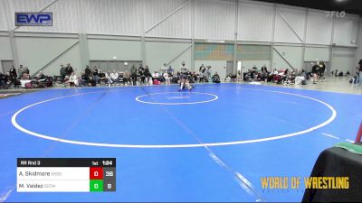 90 lbs Rr Rnd 3 - Alexandria Skidmore, OK Supergirls Black vs Mikayla Valdez, Sisters On The Mat Pink