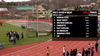 Men's 4x400m Relay, Heat 1