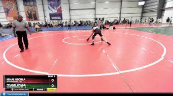 140 lbs Rd# 2 10:30am Friday - Mihai Necula, Minion Black vs Mason Basile, VA Team Predator