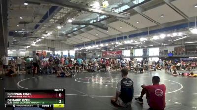 126 lbs Quarters & 1st Wb (16 Team) - Brennan Mays, Alabama Elite White vs Demario Ezell, Gulf Coast Grappling Academy