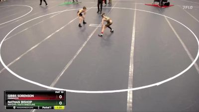 Champ. Round 1 - Nathan Bishop, Wayzata Youth Wrestling vs Gibbs Sorenson, Minnesota