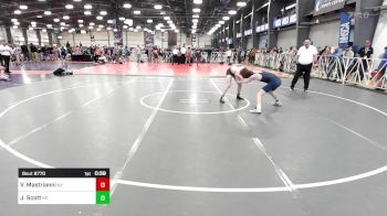 120 lbs Consi Of 32 #2 - Vincent Mastrianni, NY vs Jaxson Scott, KS