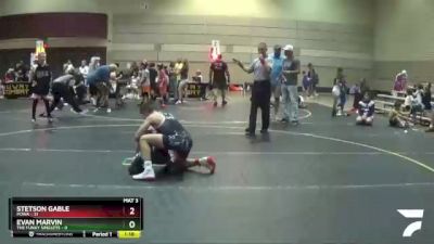 107 lbs Round 5 (6 Team) - Stetson Gable, POWA vs Evan Marvin, The Funky Singlets