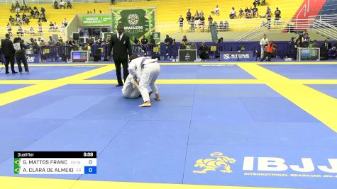 GABRIELA MATTOS FRANCESCO vs ANA CLARA DE ALMEIDA MAIA 2024 Brasileiro Jiu-Jitsu IBJJF