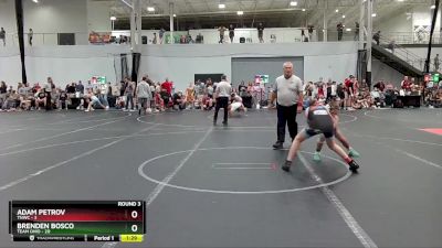 96 lbs Round 3 (4 Team) - Brenden Bosco, Team Ohio vs Adam Petrov, TNWC