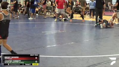 50 lbs Round 2 - Brody Rogers, Unattached vs Cooper Corbett, Roundtree Wrestling Academy