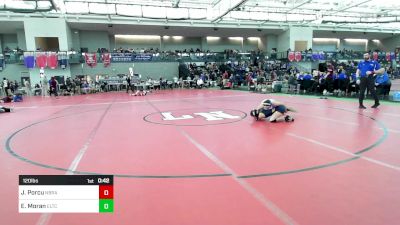 120 lbs Consi Of 8 #2 - Juliana Porcu, North Branford* vs Evangeline Moran, Ellis Tech