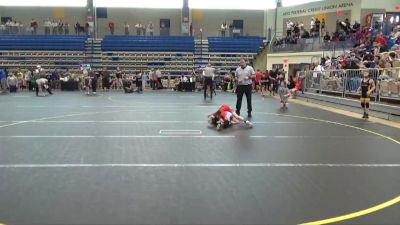 55 lbs 1st Place Match - Luke Briggs, Rampage vs Sawyer Stewart, Rampage