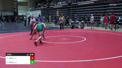 197 lbs Quarterfinal - Lucas Daly, Michigan State vs Cayden Bevis, Binghamton